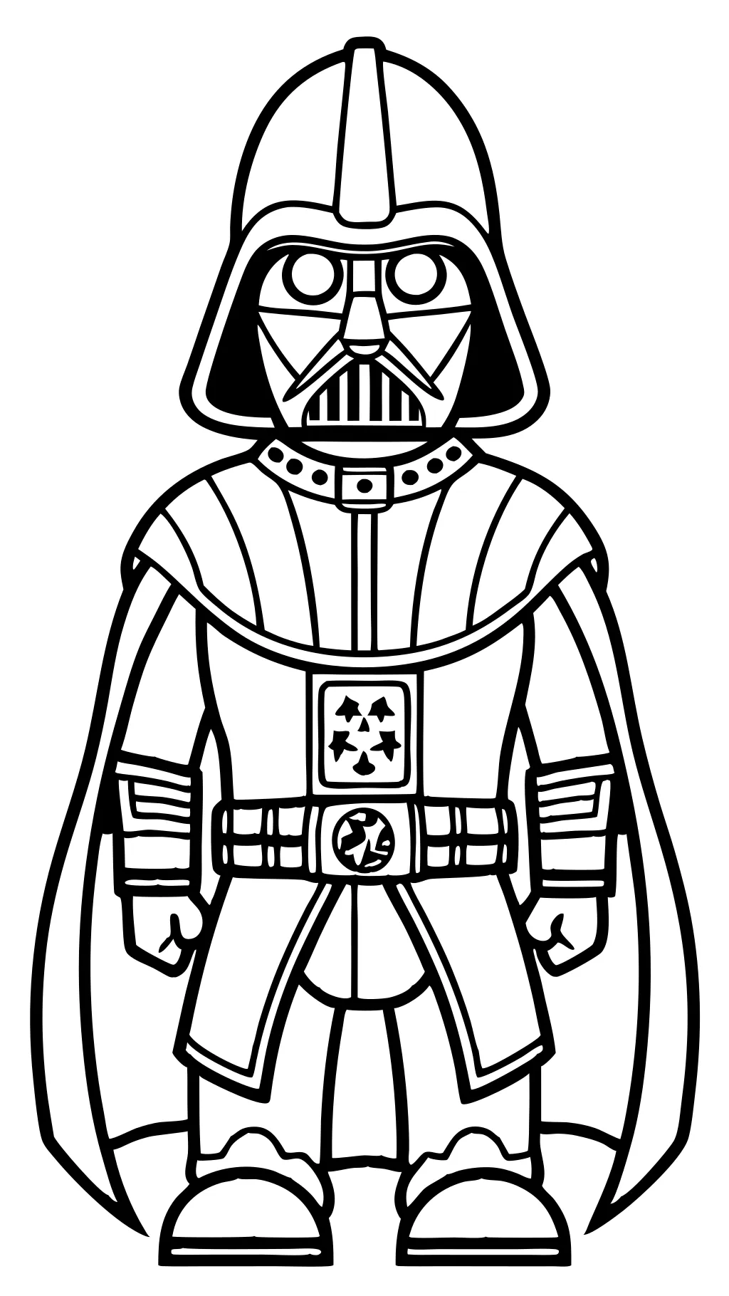 Páginas para colorear de Darth Vader